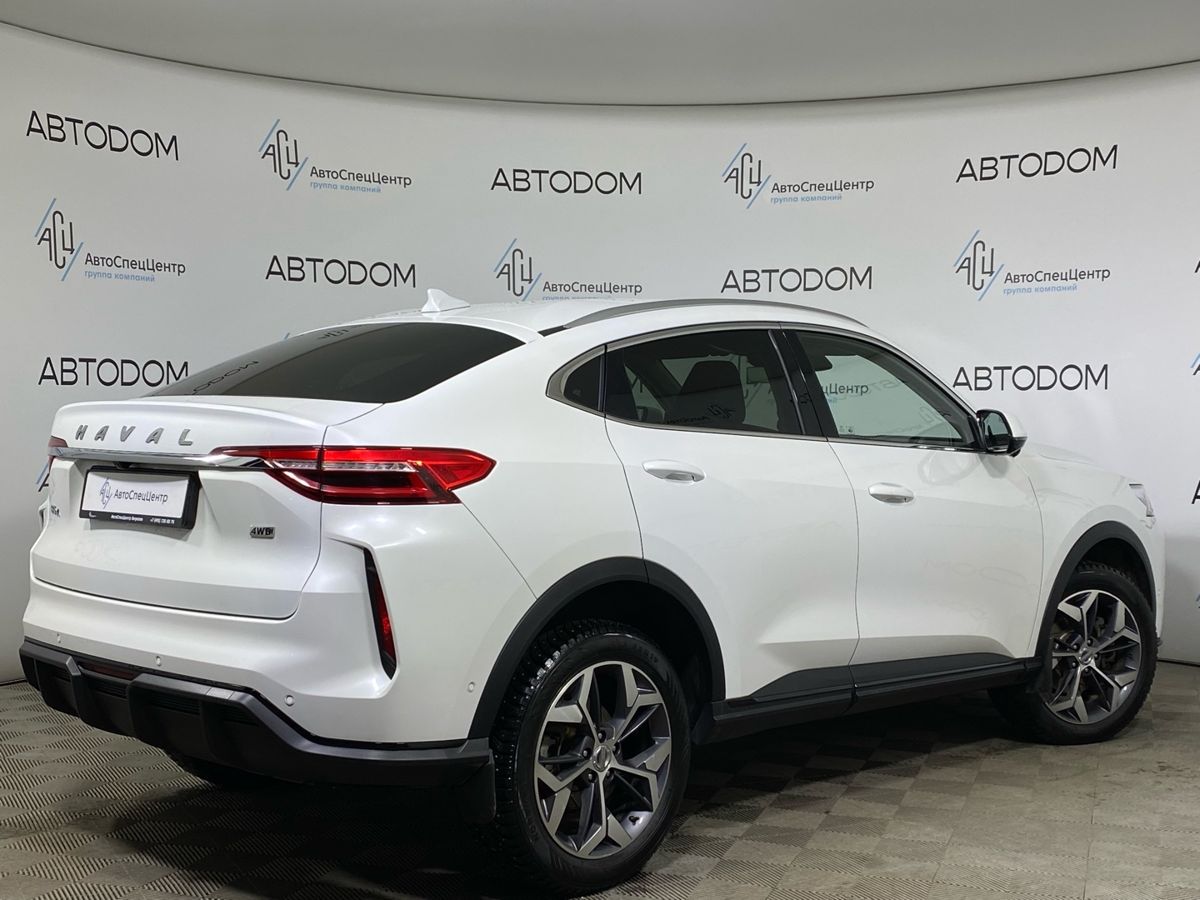 Автомобиль Haval F7x I [рестайлинг] 2.0 AMT 4WD (190 л.с.) Premium Белый 2023 с пробегом 43 568 км