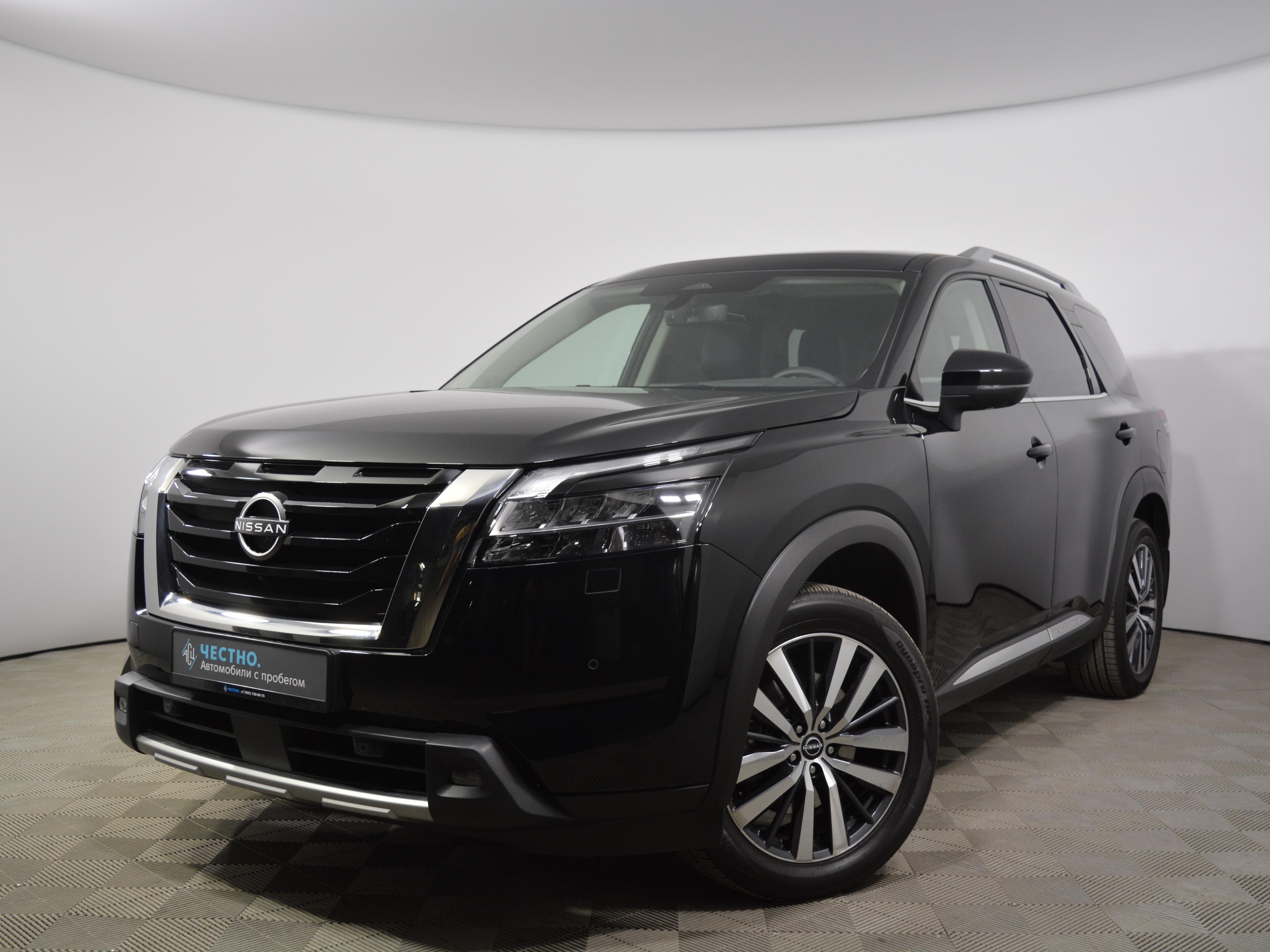 Автомобиль Nissan Pathfinder V поколение (R53) 3.5 AT 4WD (275 л.с.) Top Comfort Черный 2021 с пробегом 5800 км