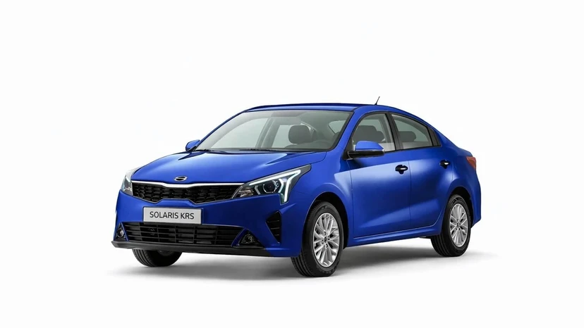 Автомобиль Solaris KRS I поколение 1.6 AT (123 л.с.) Style Синий 2025 новый