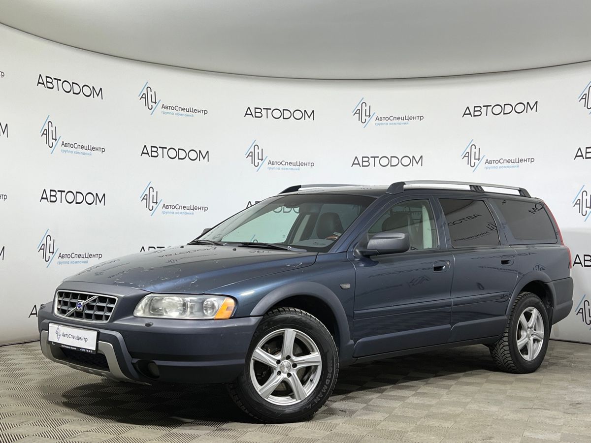 Volvo XC70 I [рестайлинг] 2.5 AT 4WD (210 л.с.) Base Синий 2005 с пробегом 224 365 км