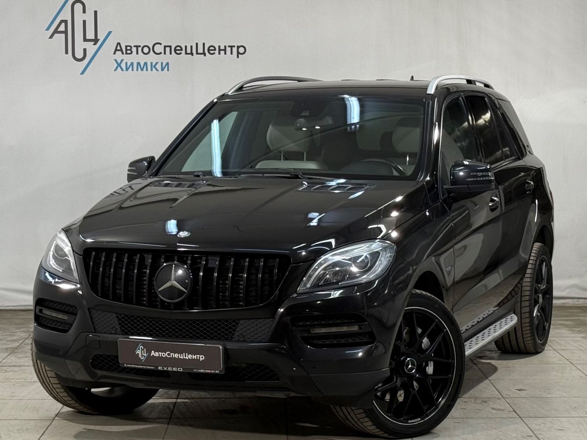 Mercedes-Benz M-Класс III поколение (W166) 350 3.0d AT 4Matic (258 л.с.) Base Чёрный 2012 с пробегом 206 000 км