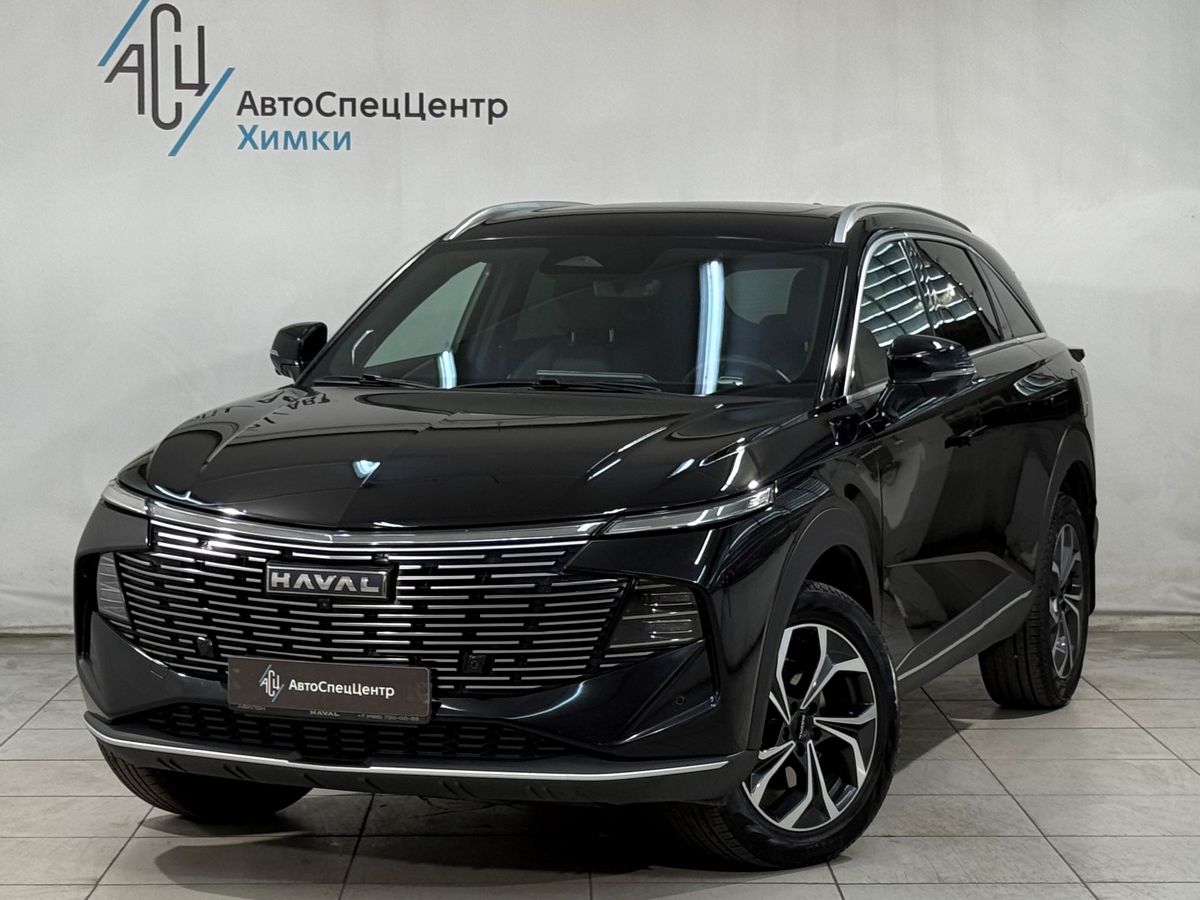 Haval F7 II поколение 2.0 AMT 4WD (192 л.с.) Техно+/Tech Plus Чёрный 2024 с пробегом 51 000 км