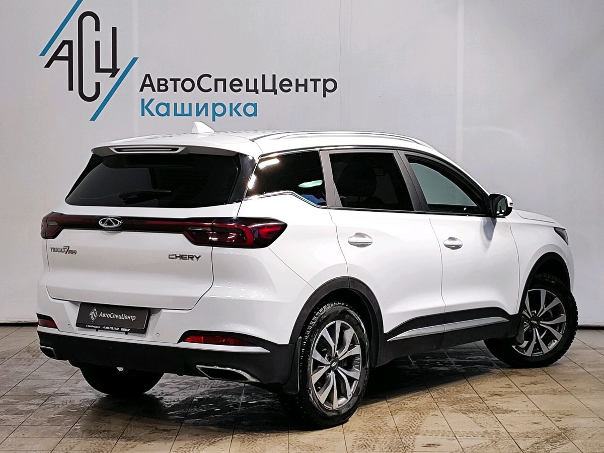 Автомобиль CHERY Tiggo 7 Pro I поколение 1.5 CVT (147 л.с.) Elite Белый 2022 с пробегом 47 695 км