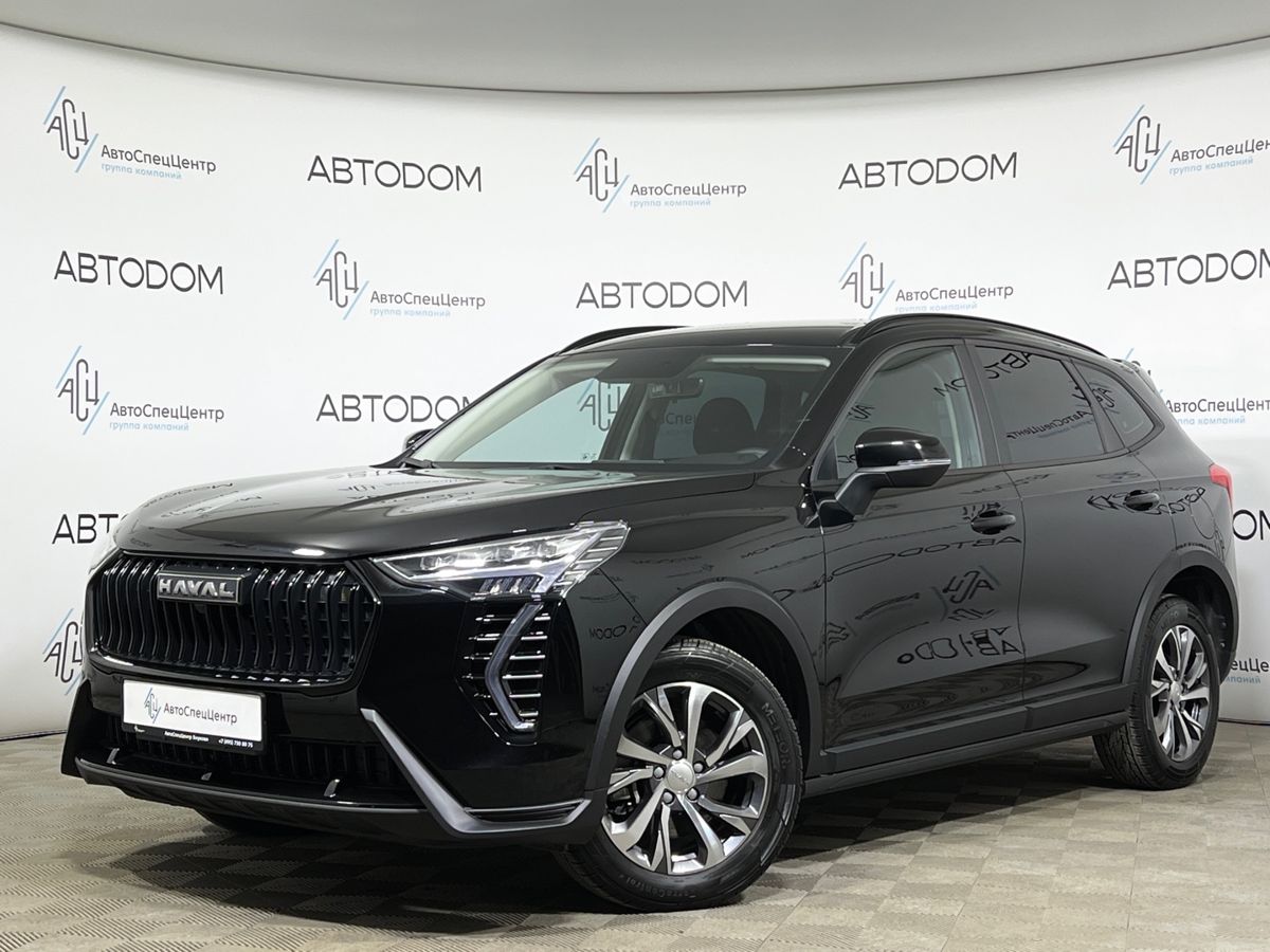 Автомобиль Haval Jolion I поколение 1.5 AMT (143 л.с.) Elite Чёрный 2024 с пробегом 22 350 км