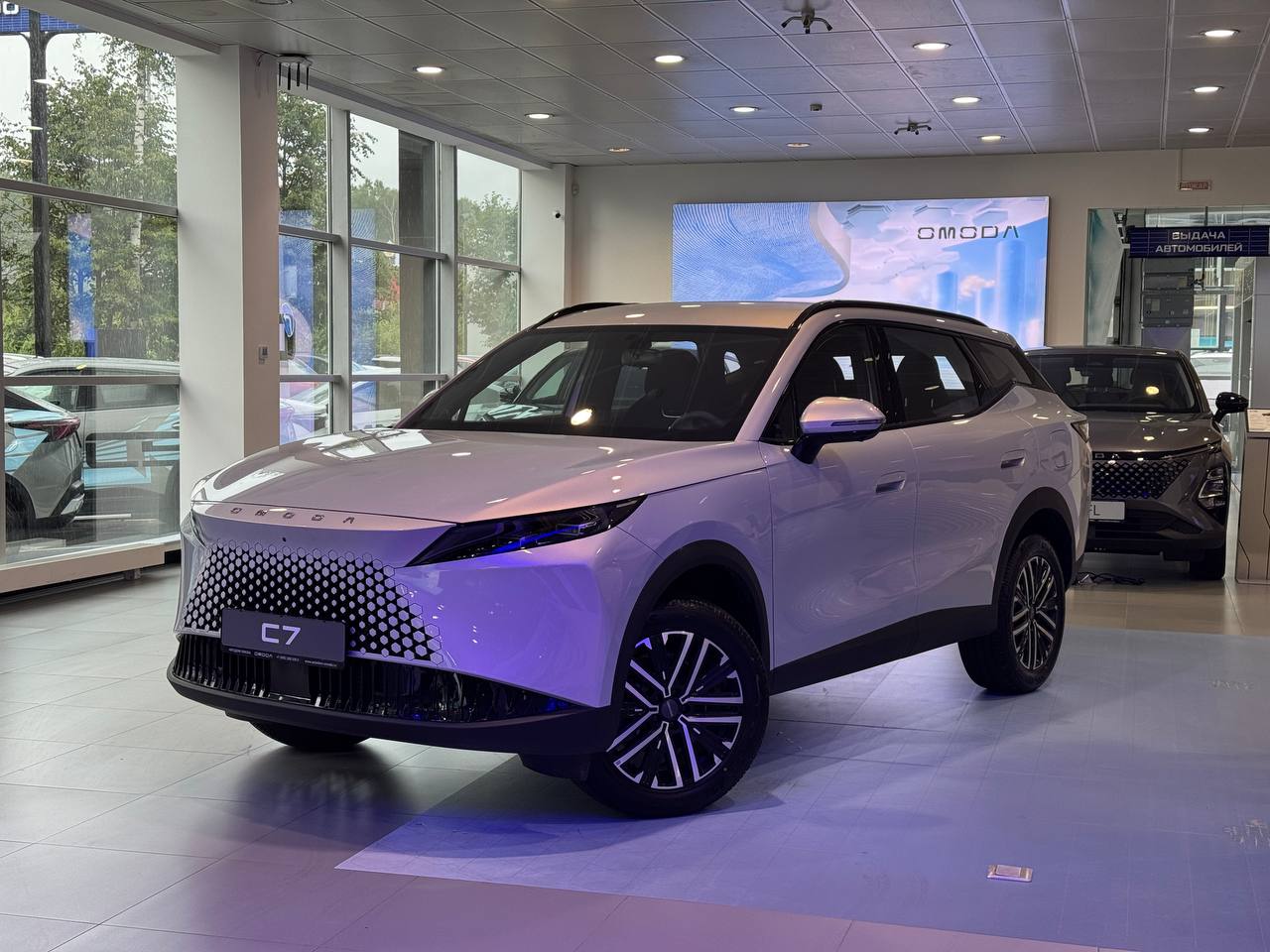 OMODA C7 I поколение 1.6 AMT (150 л.с.) Драйв Серебристый 2026 новый