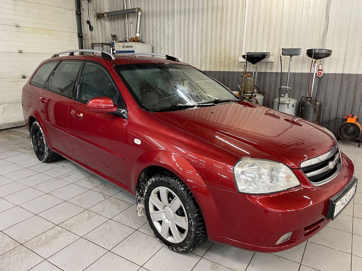 Автомобиль Chevrolet Lacetti I поколение 1.6 MT (109 л.с.) Star Красный 2008 с пробегом 203 951 км