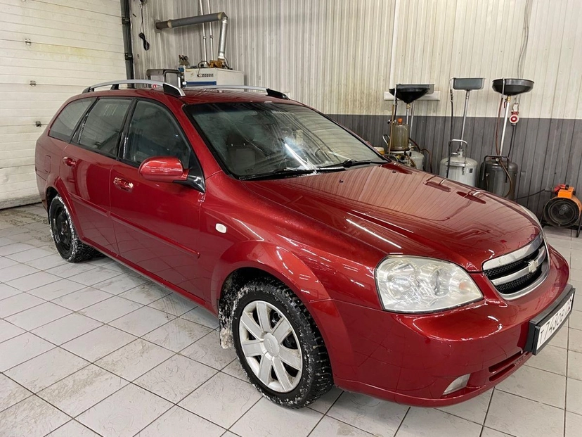 Автомобиль Chevrolet Lacetti I поколение 1.6 MT (109 л.с.) Star Красный 2008 с пробегом 203 951 км
