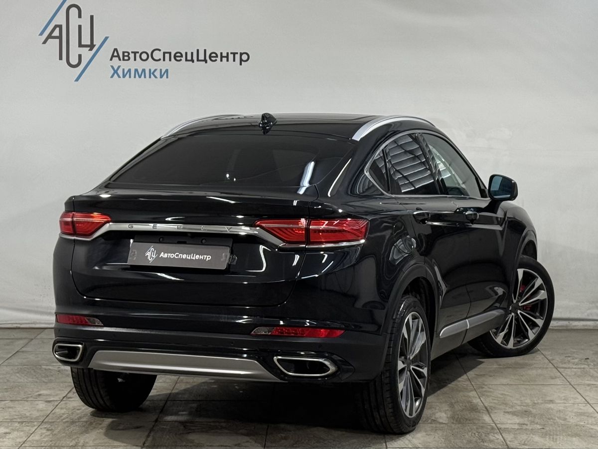 Автомобиль Geely Tugella I поколение 2.0 AT 4WD (238 л.с.) Flagship Чёрный 2021 с пробегом 59 300 км