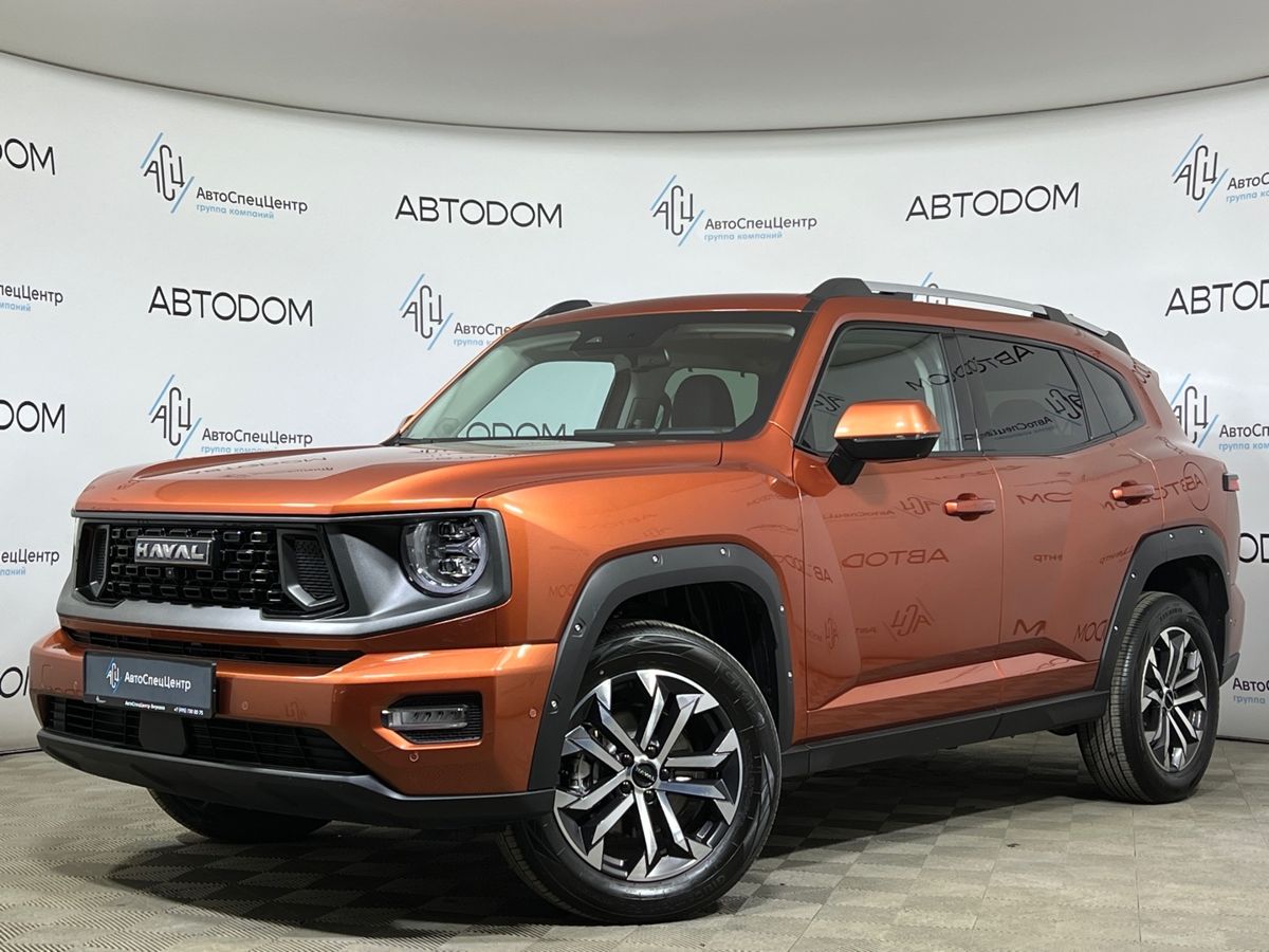 Автомобиль Haval H7 I поколение 2.0 AMT 4WD (192 л.с.) Tech Plus Оранжевый 2025 с пробегом 5 905 км