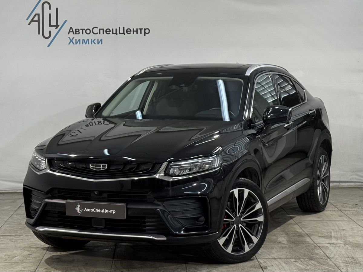 Автомобиль Geely Tugella I поколение 2.0 AT 4WD (238 л.с.) Flagship Чёрный 2021 с пробегом 59 300 км