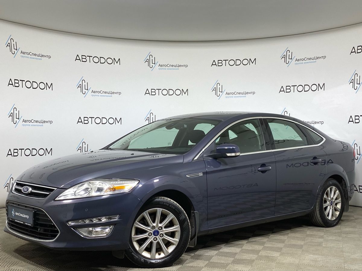 Автомобиль Ford Mondeo IV [рестайлинг] 2.0 AMT (200 л.с.) Titanium Серый 2011 с пробегом 107 733 км