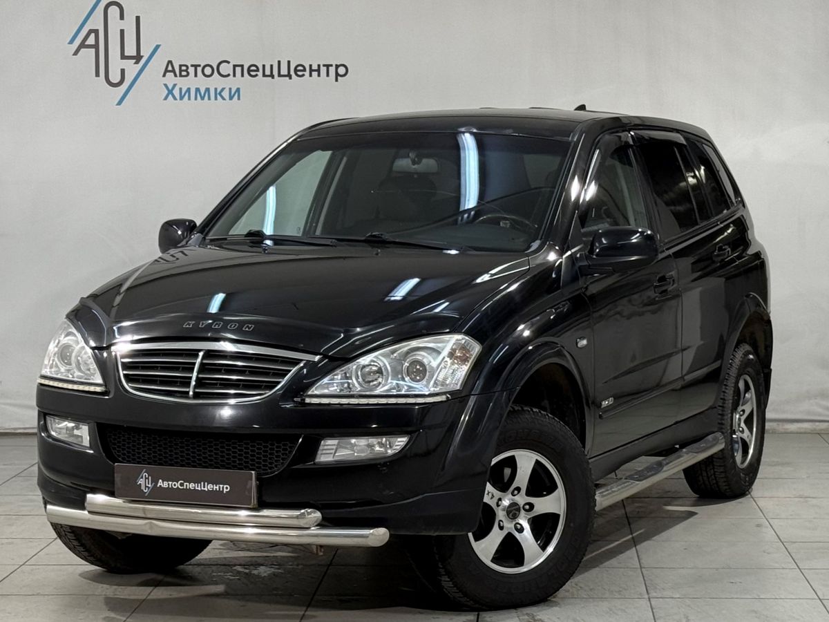 SsangYong Kyron I [рестайлинг] 2.3 MT 4WD (150 л.с.) Original Чёрный 2013 с пробегом 193 000 км