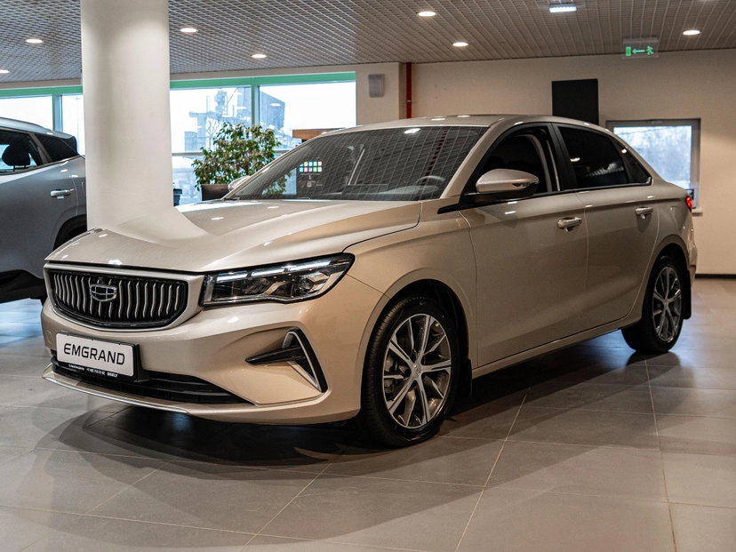 Автомобиль Geely Emgrand II поколение 1.5 AT (122 л.с.) Luxury Бежевый 2024 новый