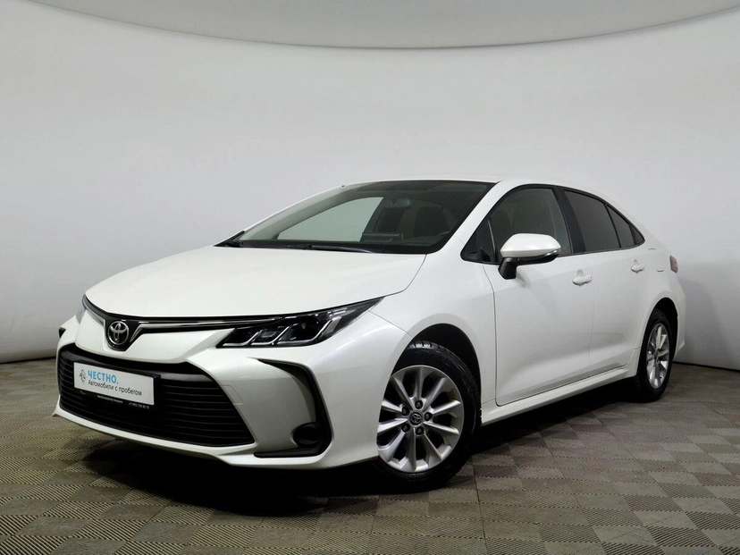 Автомобиль Toyota Corolla XII (E210) 1.6 CVT (122 л.с.) GR Sport Белый 2020 с пробегом 73 059 км