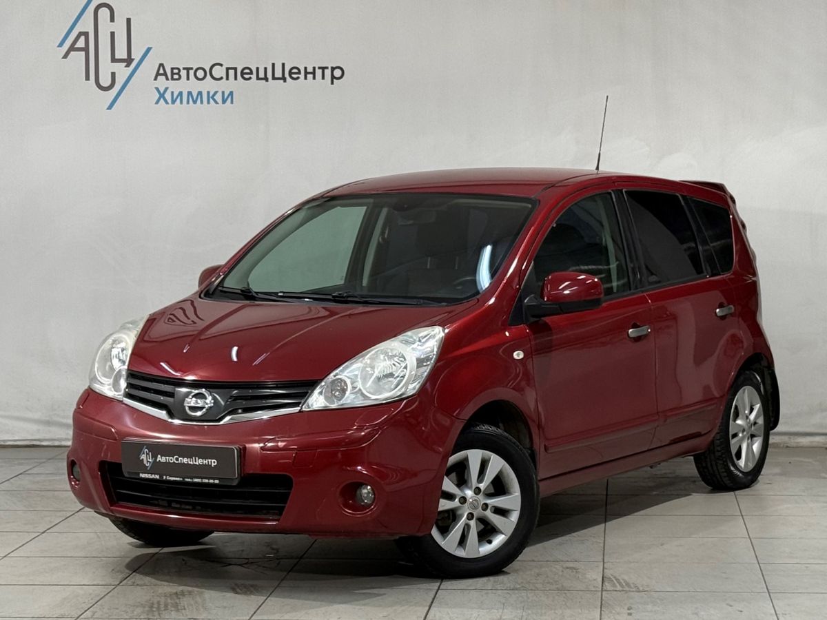 Nissan Note I (E11) [рестайлинг] 1.4 MT (88 л.с.) Comfort Красный 2010 с пробегом 116 000 км