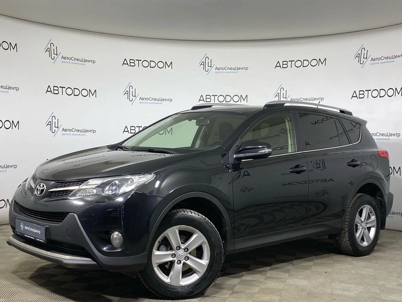 Автомобиль Toyota RAV4 IV поколение (XA40) 2.0 CVT 4WD (146 л.с.) Комфорт Плюс Чёрный 2013 с пробегом 224 756 км