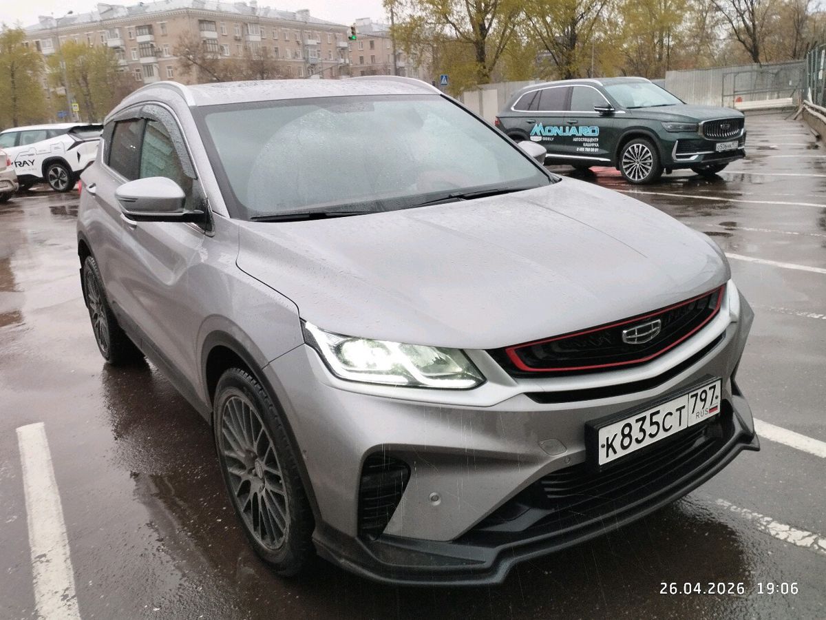 Geely Coolray I поколение 1.5 AMT (150 л.с.) Flagship Серый 2024 с пробегом 54 367 км