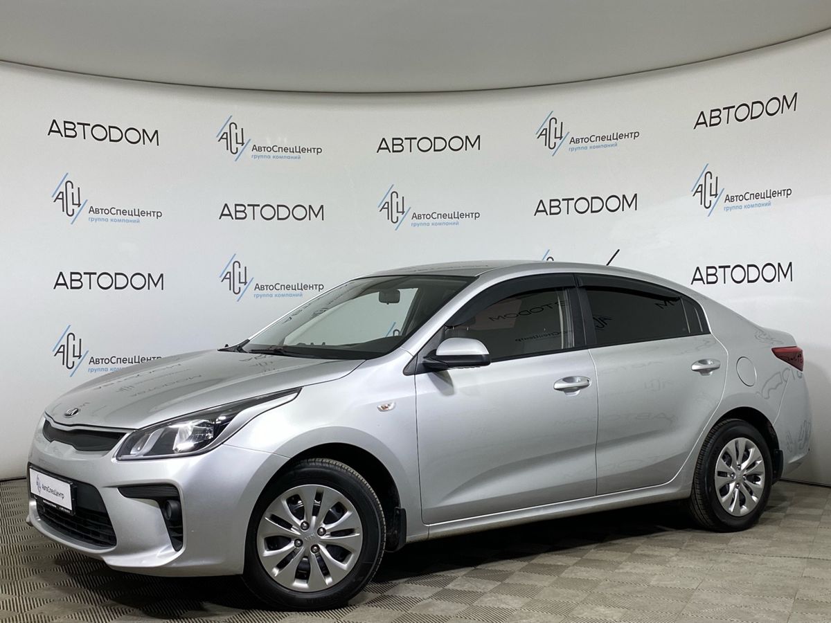 Kia Rio IV поколение 1.6 AT (123 л.с.) Luxe Серебристый 2018 с пробегом 126 458 км