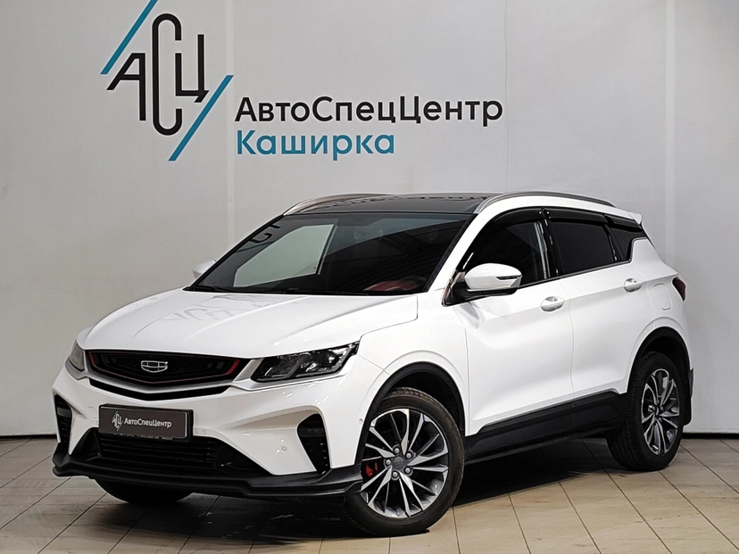 Автомобиль Geely Coolray I поколение 1.5 AMT (150 л.с.) Flagship Белый 2023 с пробегом 20 848 км