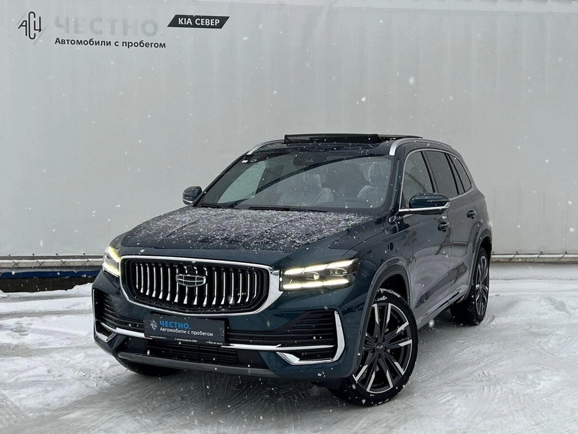Автомобиль Geely Monjaro I поколение 2.0 AT 4WD (238 л.с.) Exclusive Серый 2023 с пробегом 100 км