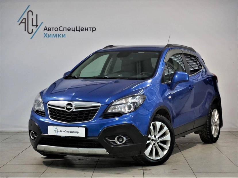 Автомобиль Opel Mokka I поколение 1.4 MT 4WD (140 л.с.) Base Синий 2014 с пробегом 115 100 км