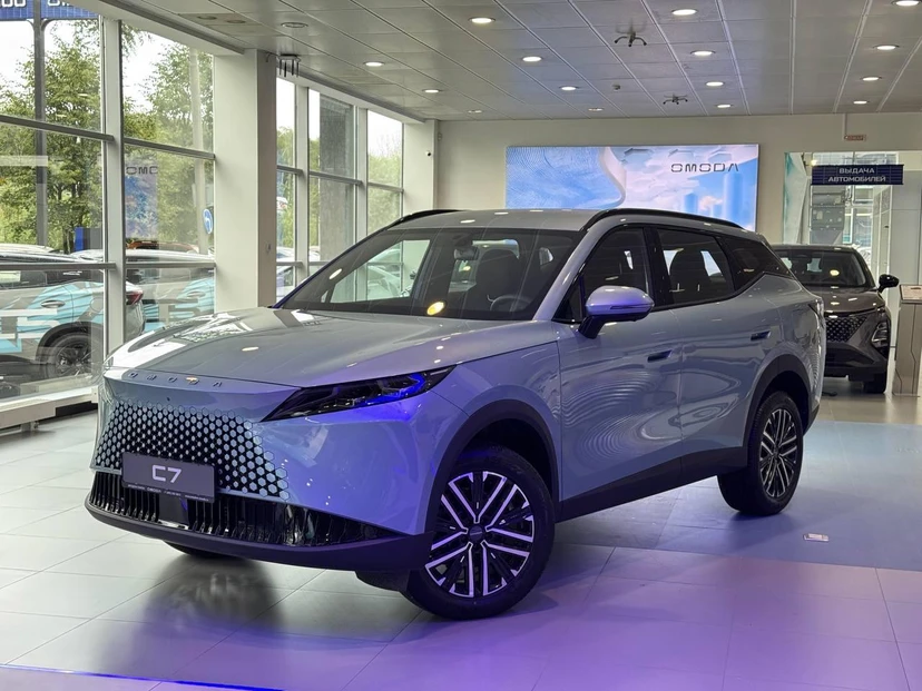OMODA C7 I поколение 1.6 AMT (150 л.с.) Драйв Зелёный 2026 новый