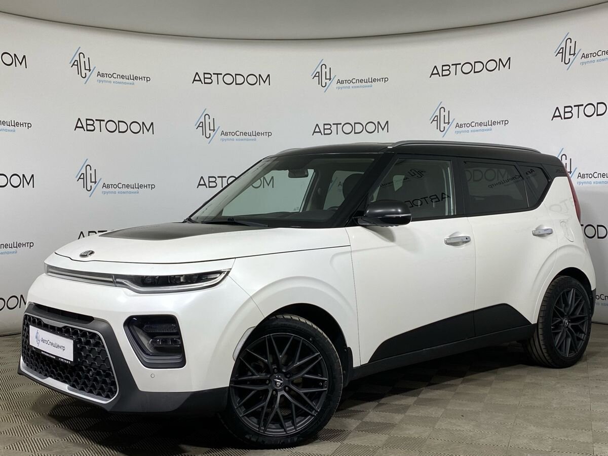 Kia Soul III поколение 2.0 AT (150 л.с.) Prestige Белый 2019 с пробегом 73 380 км