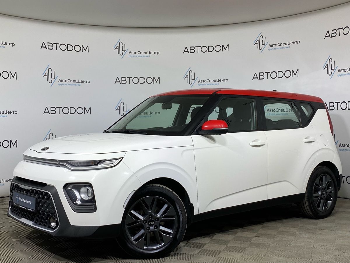 Kia Soul III поколение 1.6 AT (123 л.с.) Luxe Белый 2019 с пробегом 107 605 км
