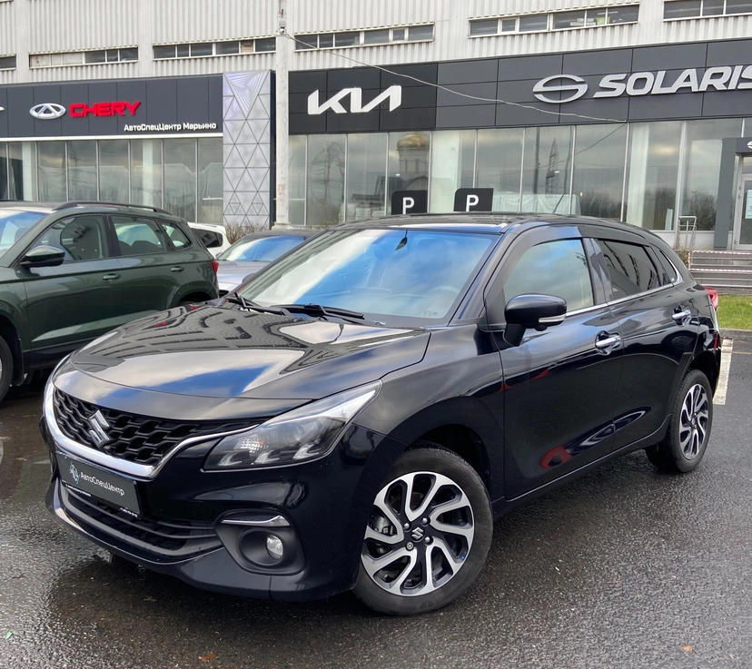 Автомобиль Suzuki Baleno III поколение 1.5 AT (105 л.с.) GL Чёрный 2023 с пробегом 54 000 км