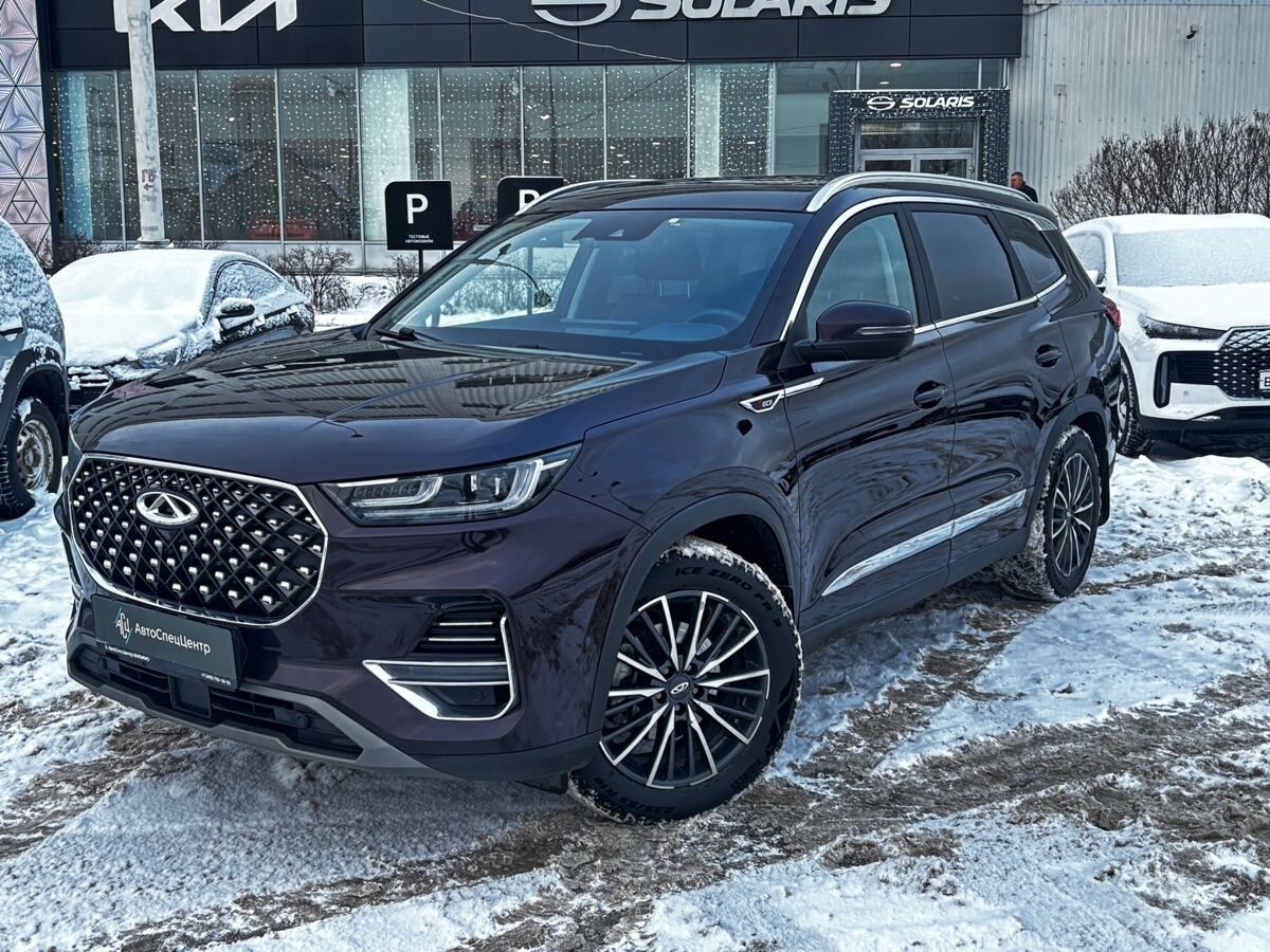 Автомобиль CHERY Tiggo 8 Pro I поколение 1.6 AMT (186 л.с.) Ultimate Фиолетовый 2022 с пробегом 79 800 км