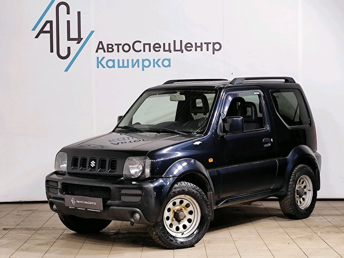 Автомобиль Suzuki Jimny III [1-й рестайлинг] 1.3 AT 4WD (85 л.с.) JLX Чёрный 2010 с пробегом 119 289 км