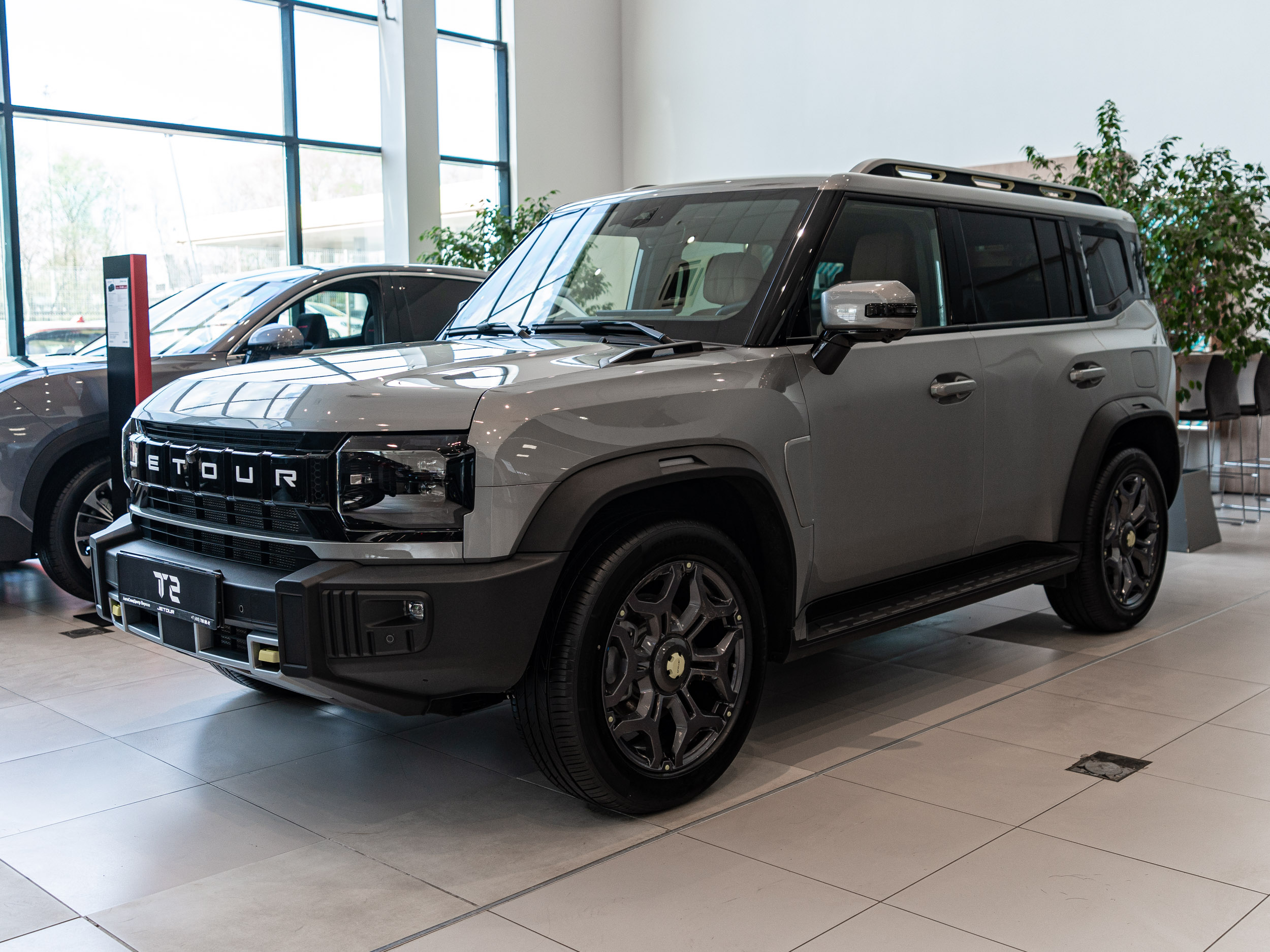 Jetour T2 I поколение 2.0 AMT 4WD (245 л.с.) Престиж Серый 2026 новый