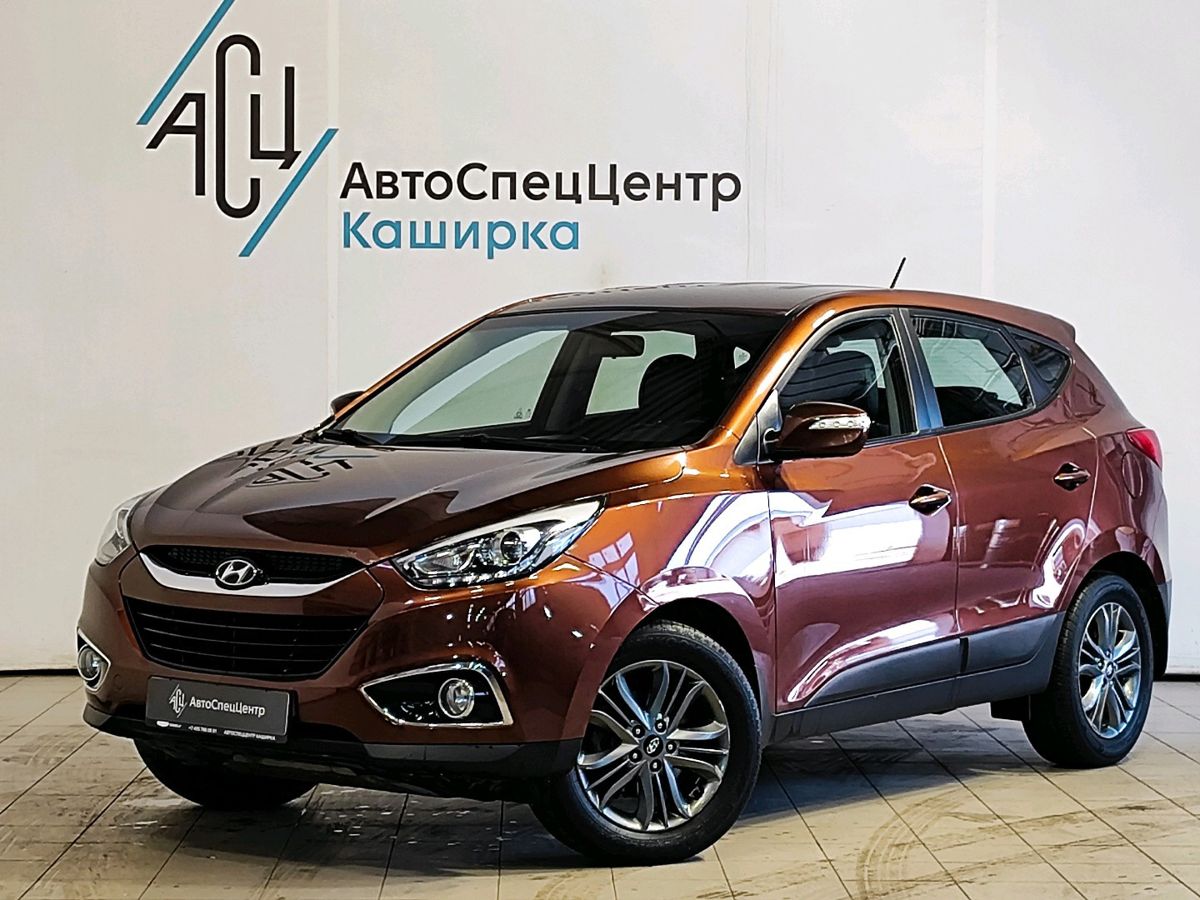 Hyundai ix35 I [рестайлинг] 2.0 AT (150 л.с.) Travel Коричневый 2014 с пробегом 126 755 км