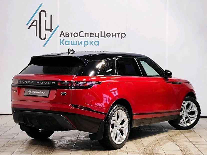Автомобиль Land Rover Range Rover Velar I поколение 2.0d AT 4WD (180 л.с.) R-Dynamic S Красный 2017 с пробегом 129 901 км