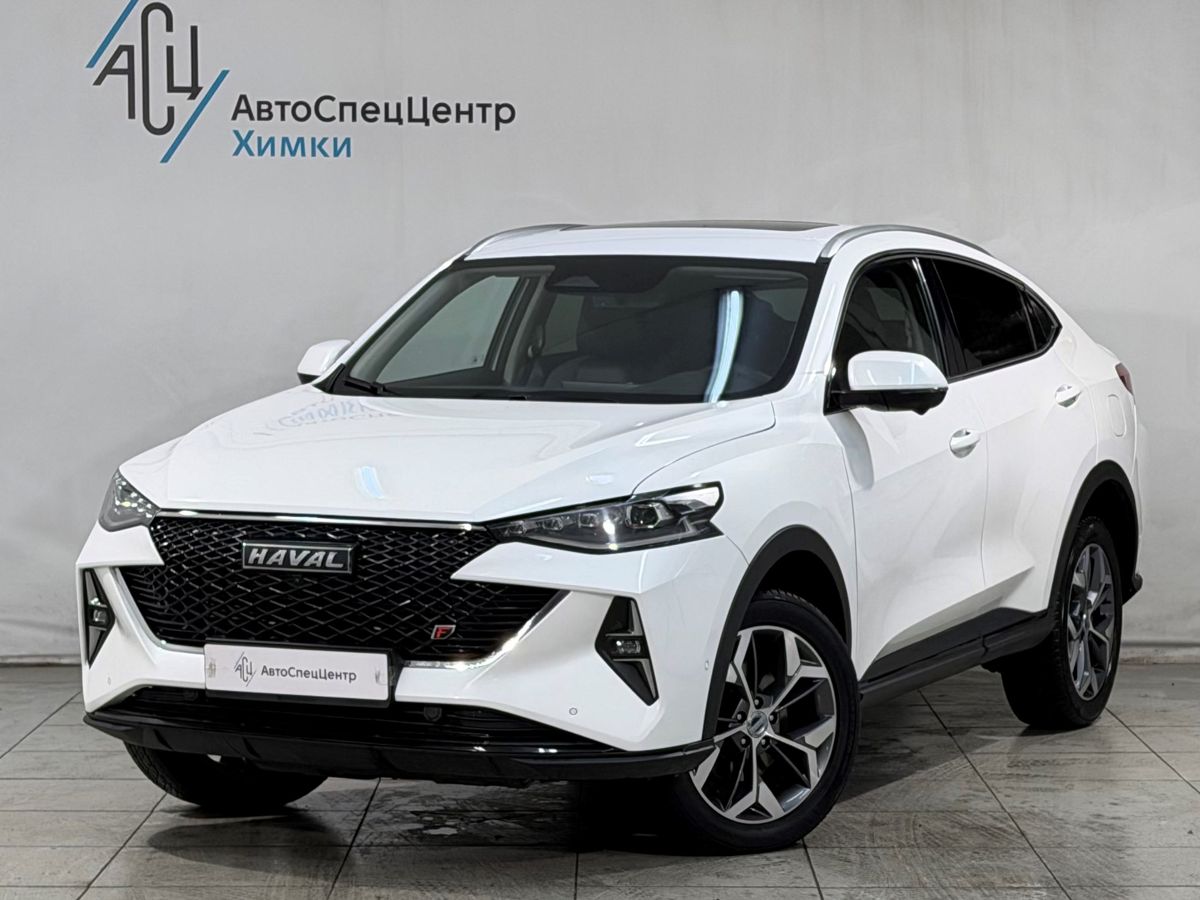 Haval F7x I [рестайлинг] 2.0 AMT 4WD (190 л.с.) Tech Plus Белый 2023 с пробегом 44 000 км