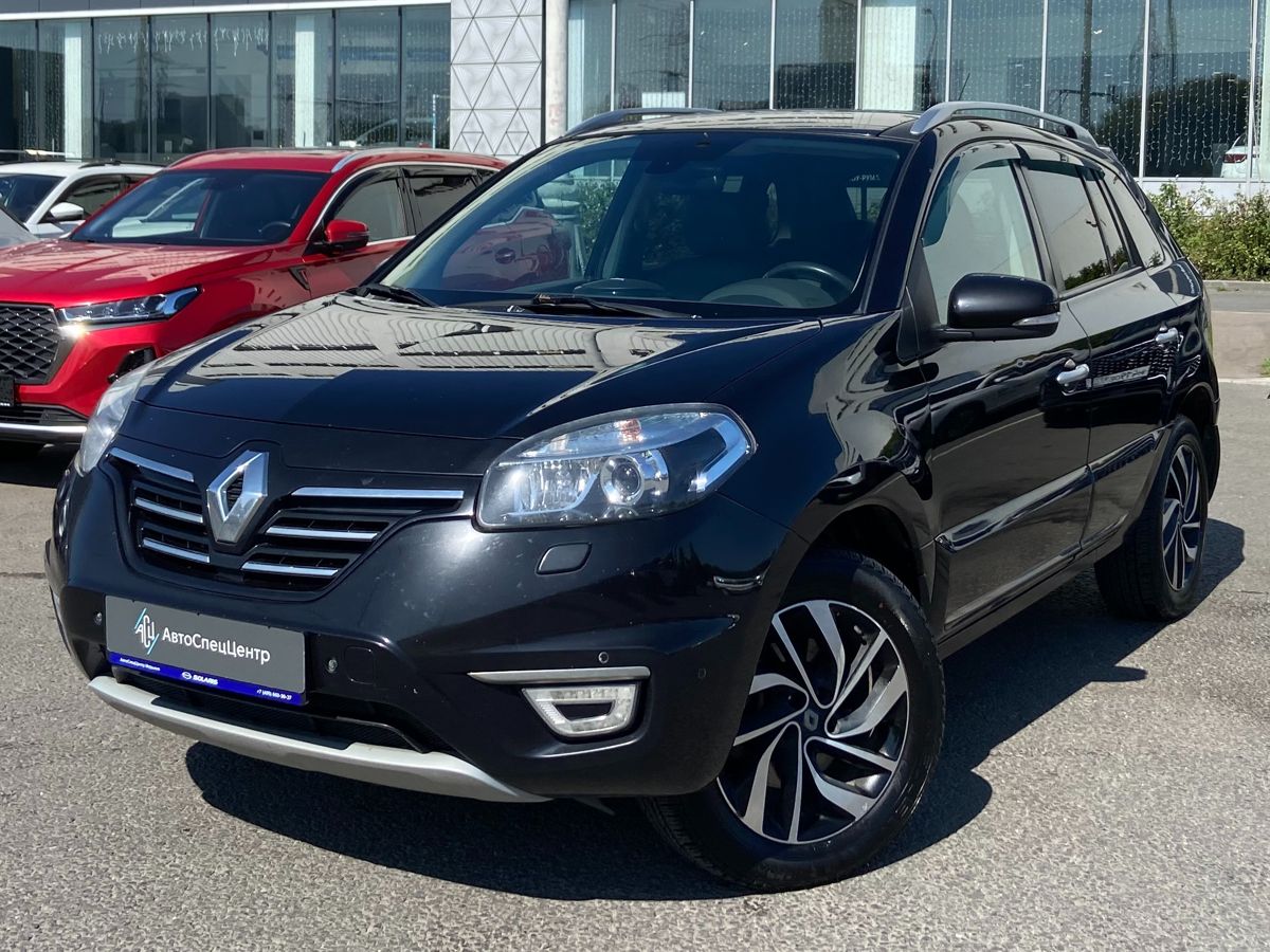 Renault Koleos I [2-й рестайлинг] 2.0d AT 4WD (173 л.с.) Luxe Privilege Чёрный 2015 с пробегом 156 000 км