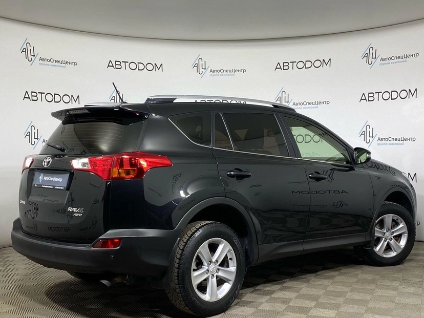 Автомобиль Toyota RAV4 IV поколение (XA40) 2.0 CVT 4WD (146 л.с.) Комфорт Плюс Чёрный 2013 с пробегом 224 756 км