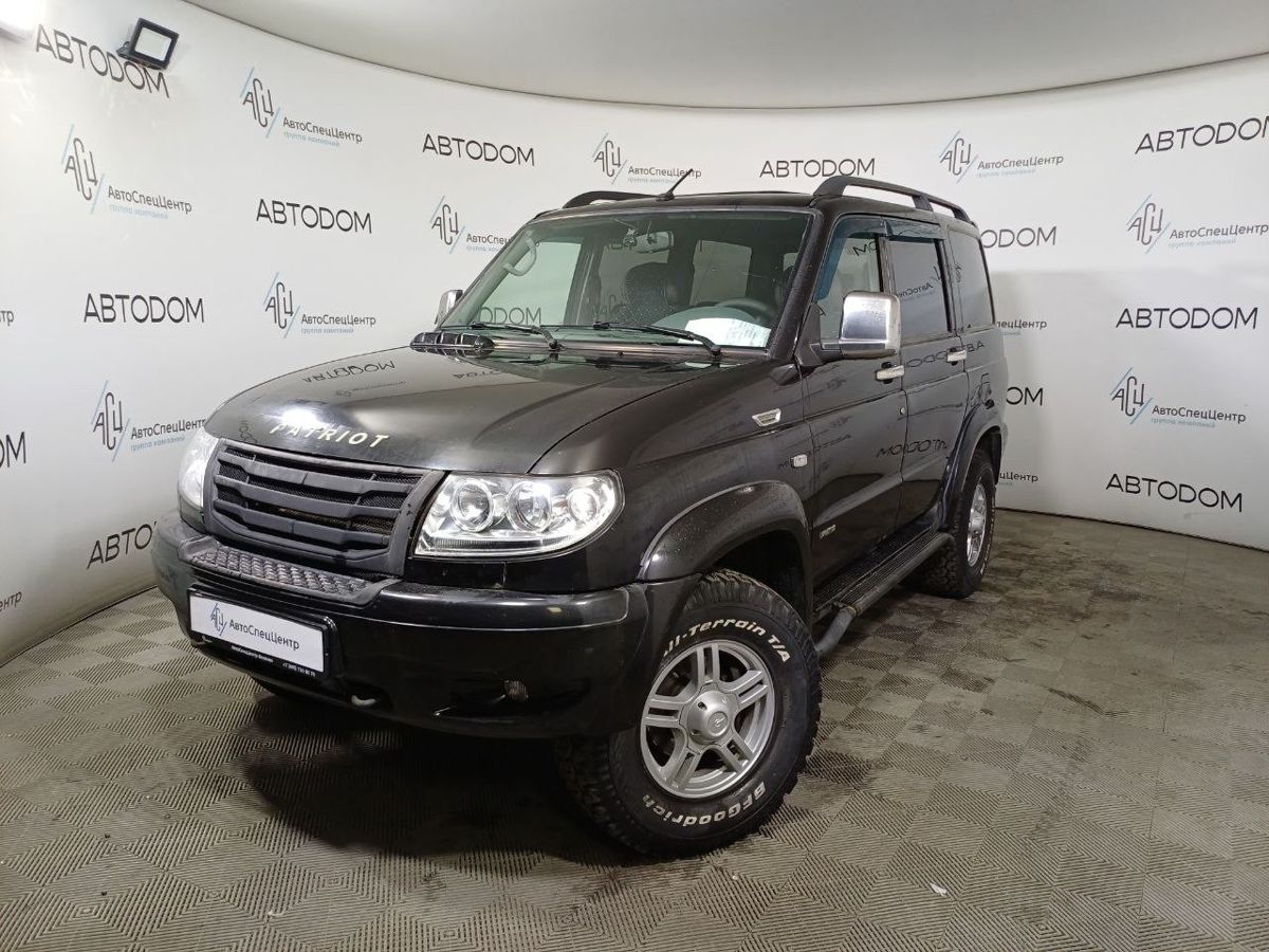 УАЗ Patriot I поколение 2.7 MT 4WD (128 л.с.) Limited Чёрный 2011 с пробегом 50 000 км