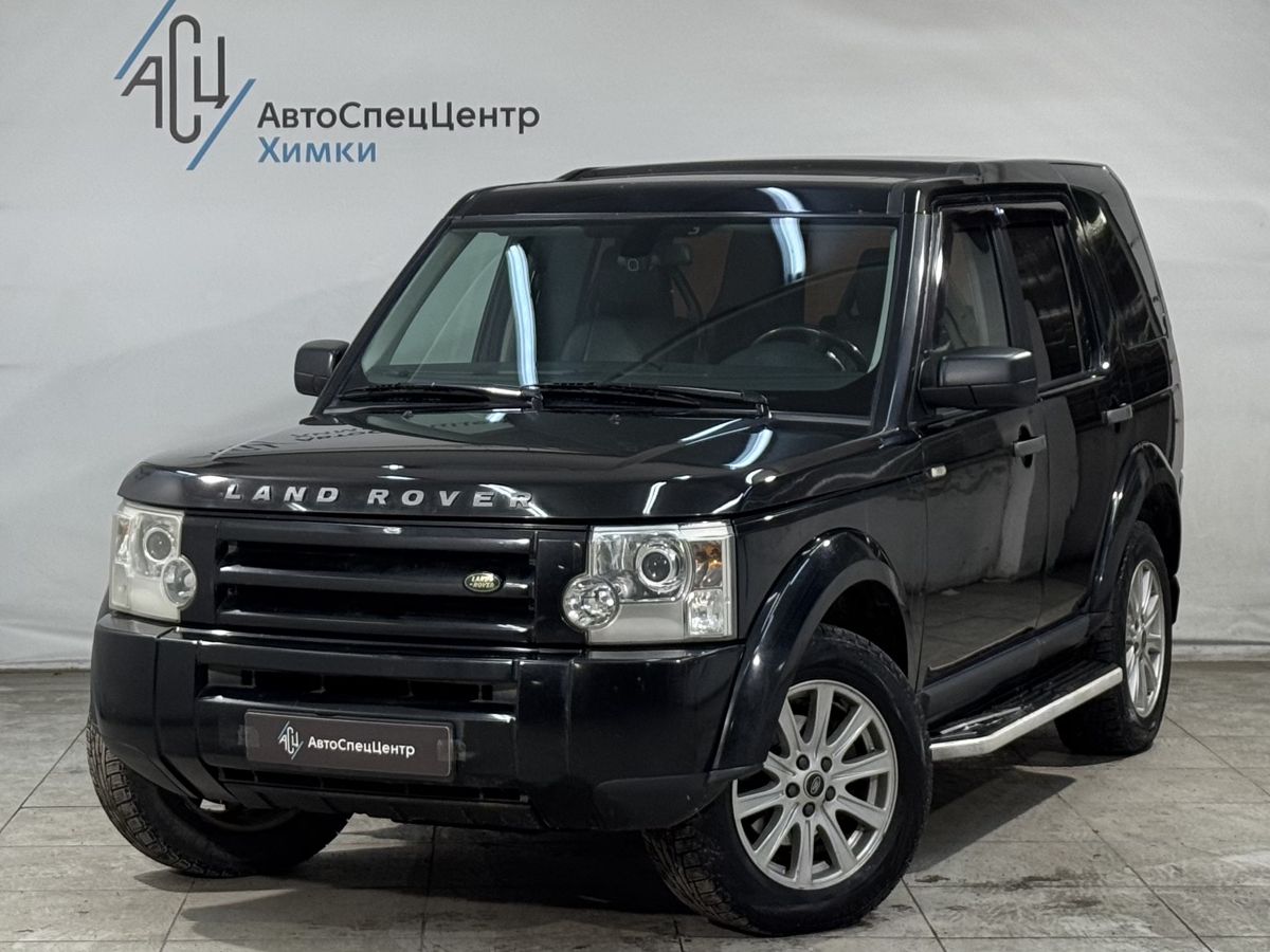 Автомобиль Land Rover Discovery III поколение 2.7d AT 4WD (190 л.с.) SE Чёрный 2009 с пробегом 363 528 км