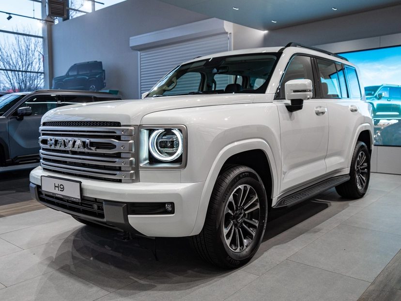 Автомобиль Haval H9 II поколение 2.0 AT 4WD (218 л.с.) Elite Белый 2025 новый