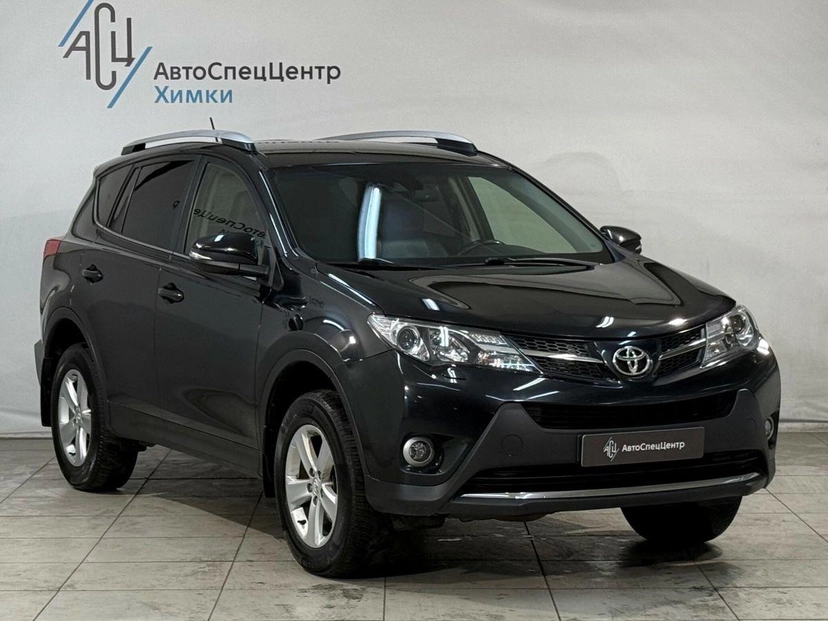 Автомобиль Toyota RAV4 IV поколение (XA40) 2.5 AT 4WD (180 л.с.) Престиж Плюс Чёрный 2013 с пробегом 173 000 км