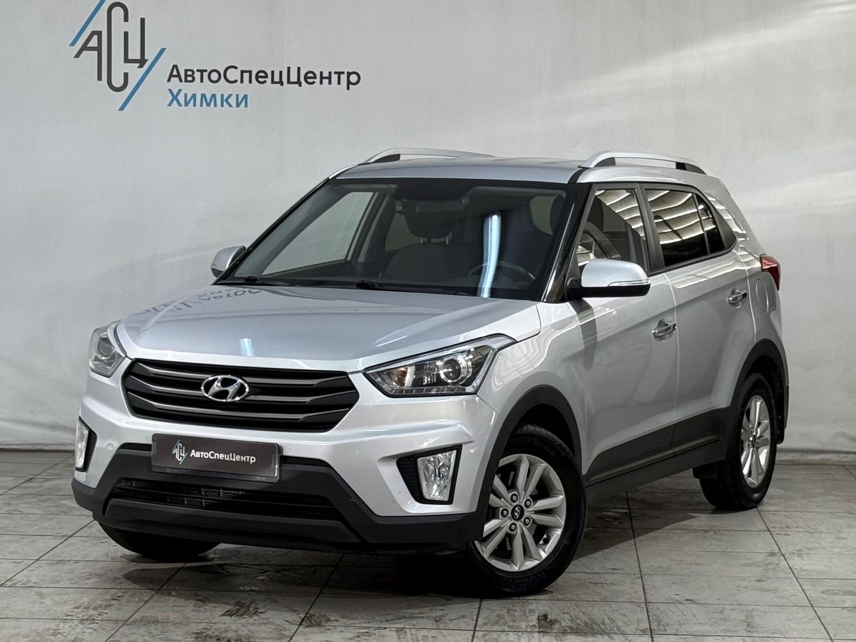 Hyundai Creta I поколение 2.0 AT (149 л.с.) Travel + Advanced Серебристый 2017 с пробегом 99 000 км