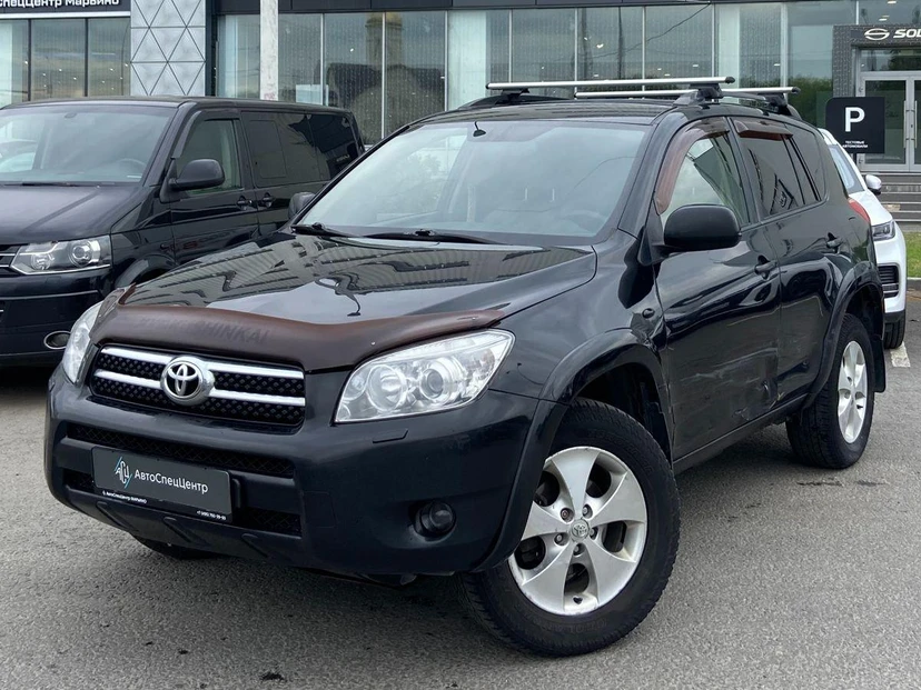 Toyota RAV4 III поколение (XA30) 2.4 AT 4WD (170 л.с.) Base Чёрный 2007 с пробегом 323 200 км