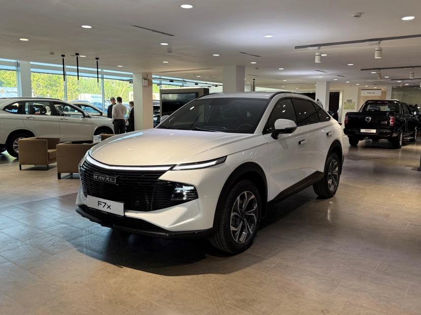 Автомобиль Haval F7x II поколение 2.0 AMT 4WD (192 л.с.) Tech Plus Белый 2025 новый