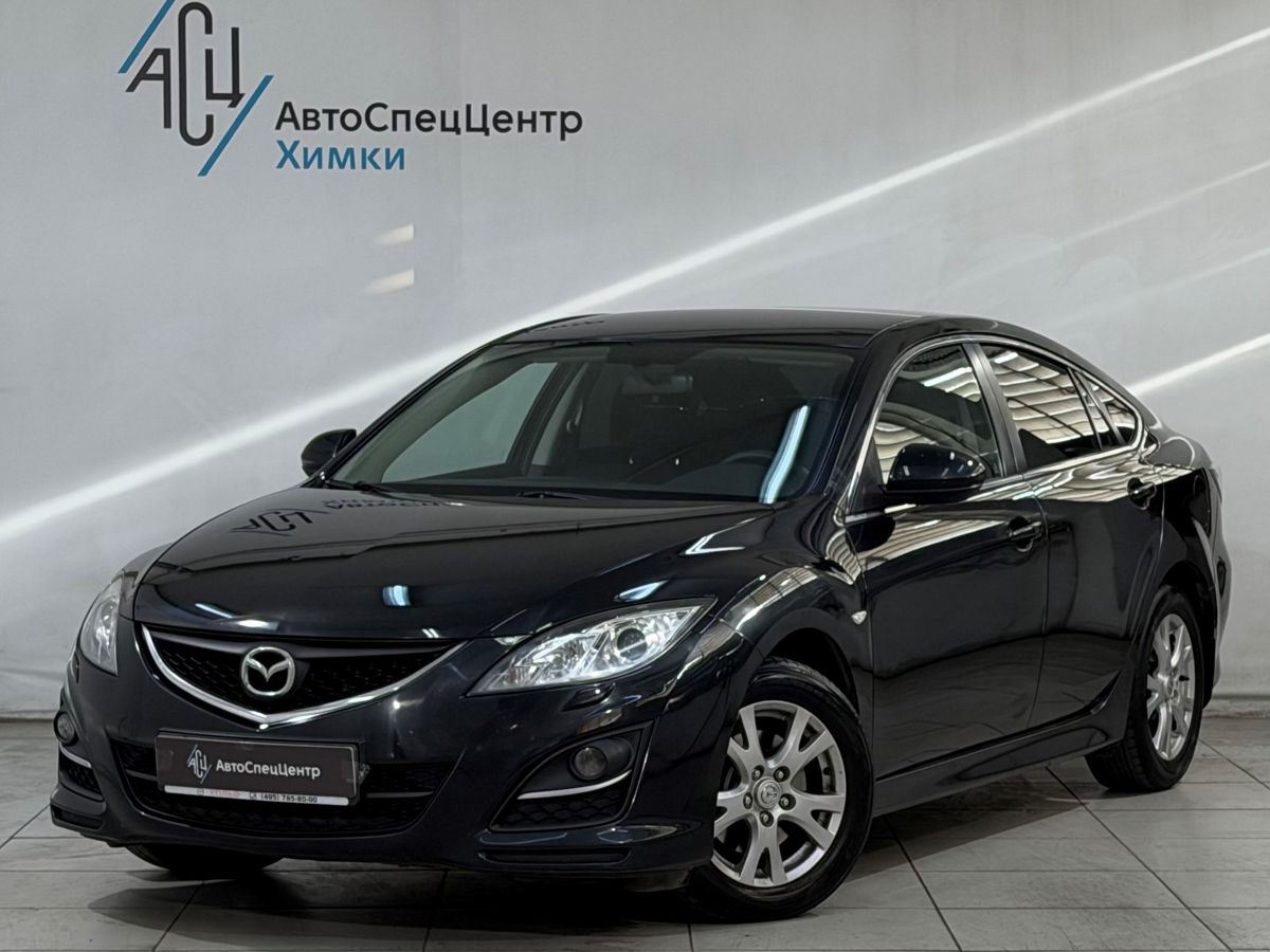 Mazda 6 II (GH) [рестайлинг] 1.8 MT (120 л.с.) Touring Чёрный 2012 с пробегом 156 000 км