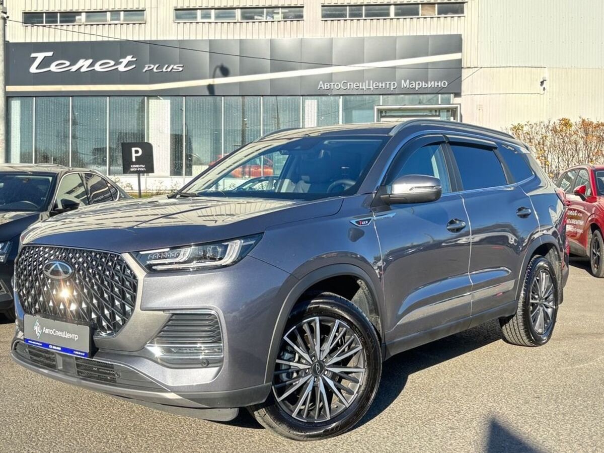 CHERY Tiggo 8 Pro Max I [рестайлинг] 2.0 AMT 4WD (197 л.с.) Dreamline Серый 2024 с пробегом 18 600 км