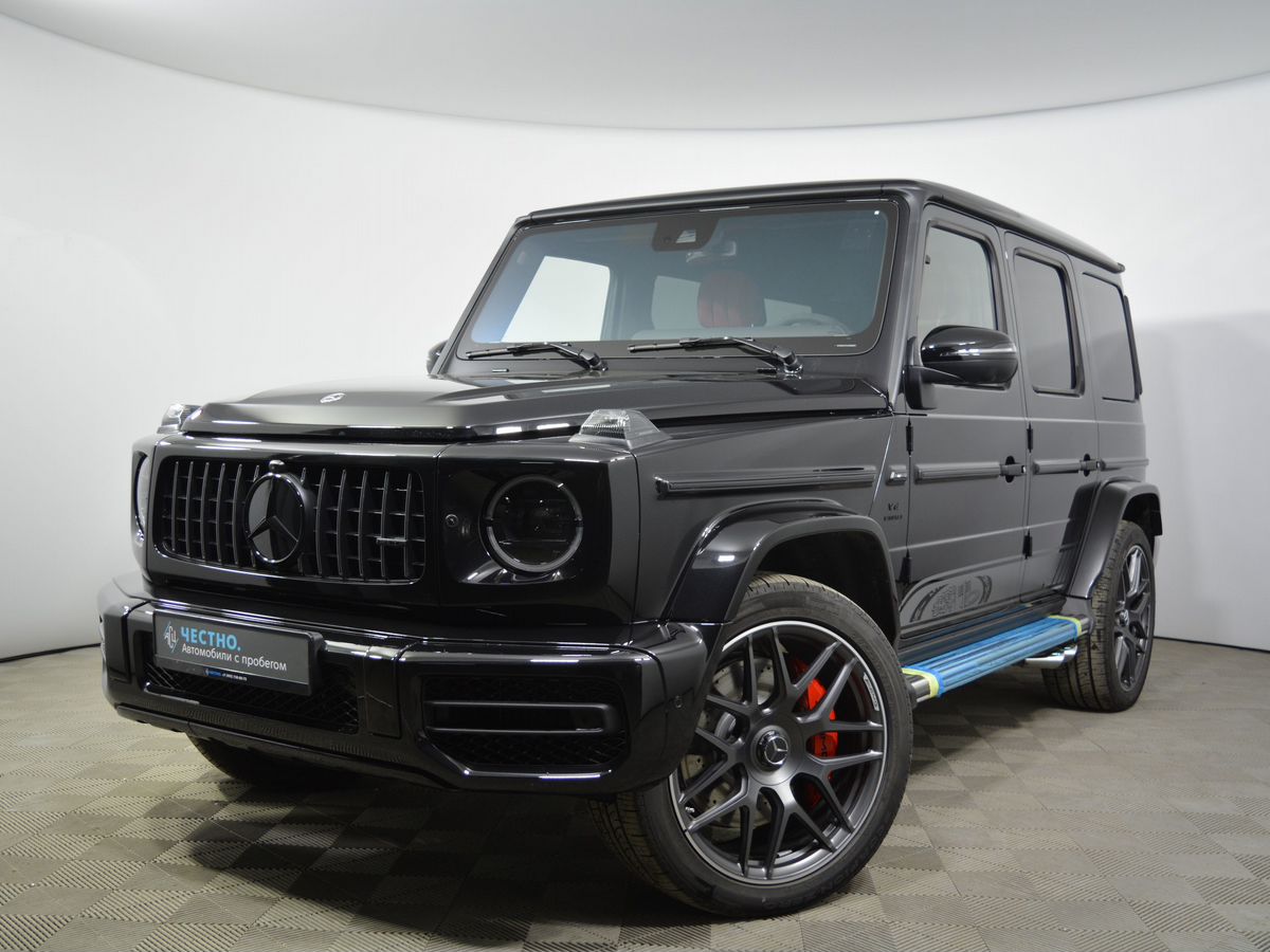 Автомобиль Mercedes-Benz G-Класс III поколение (W463) 63 AMG 4.0 AT 4WD (585 л.с.) Base Черный 2022 с пробегом 29 км