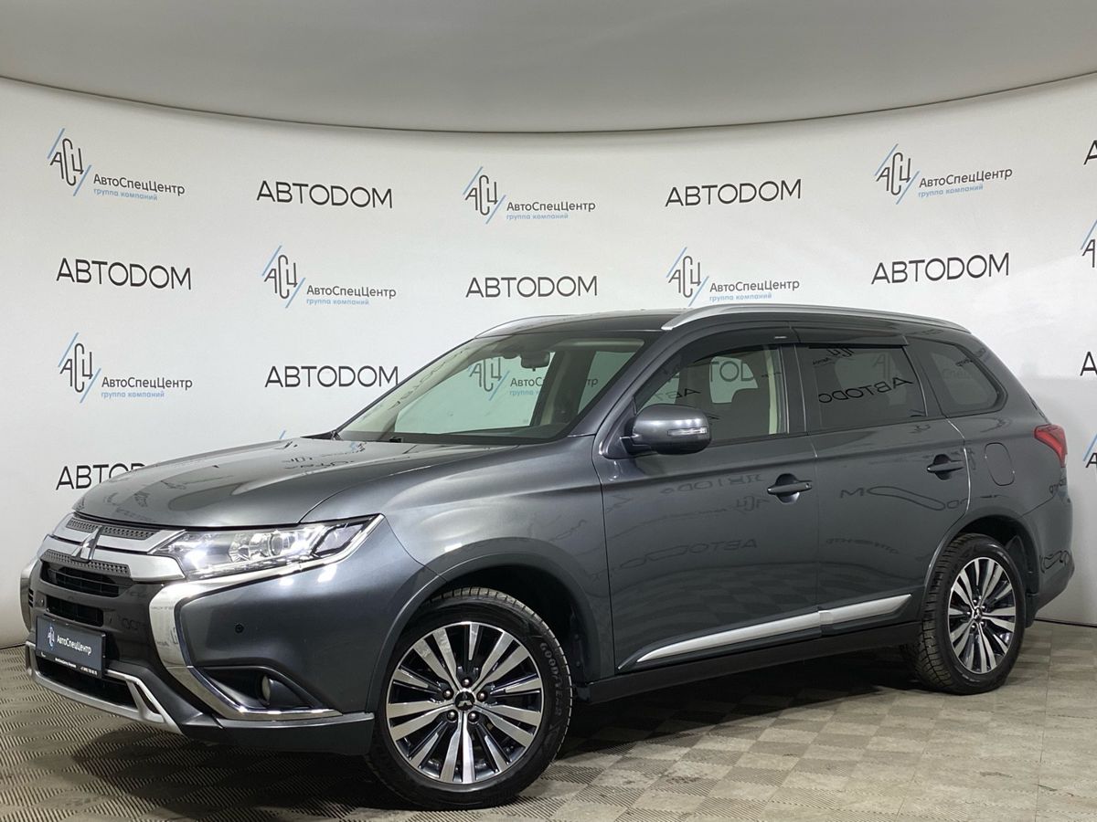 Mitsubishi Outlander III [3-й рестайлинг] 2.0 CVT 4WD (146 л.с.) Intense+ (2018-2021) Серый 2019 с пробегом 72 186 км