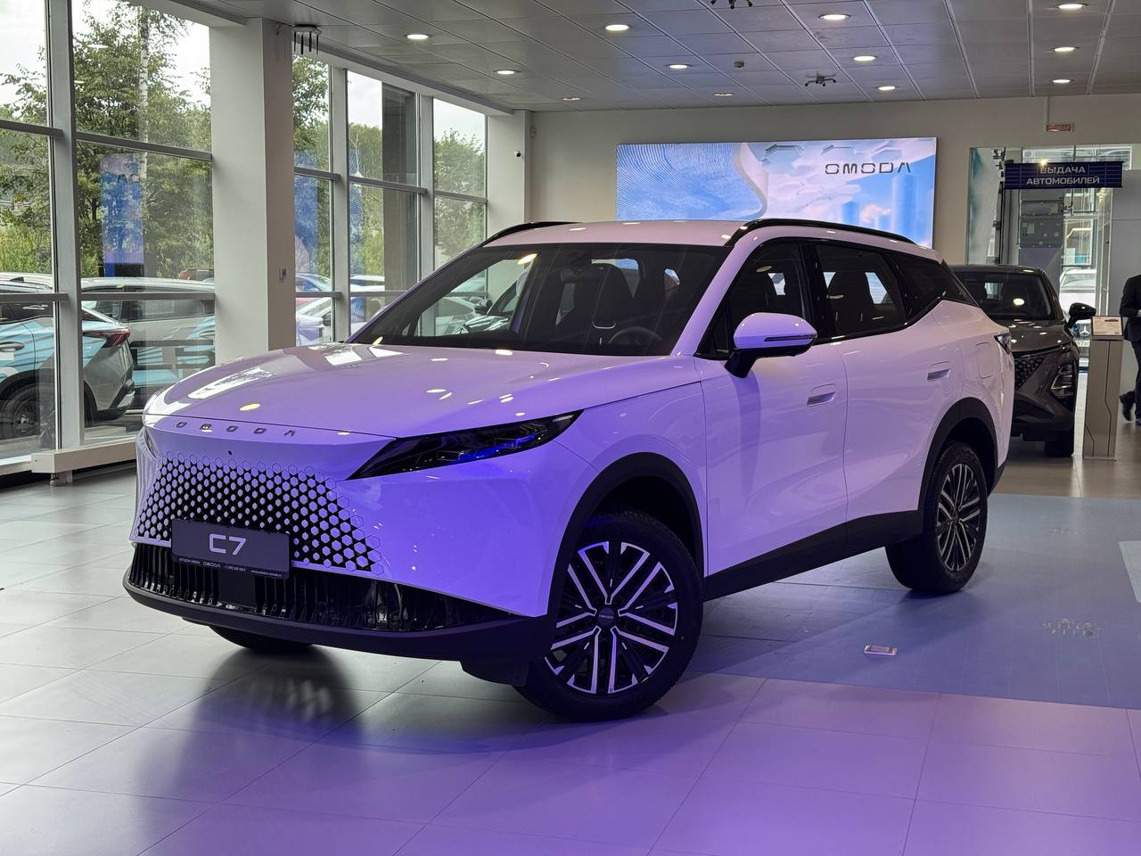 OMODA C7 I поколение 1.6 AMT 4WD (150 л.с.) Стиль Белый 2026 новый