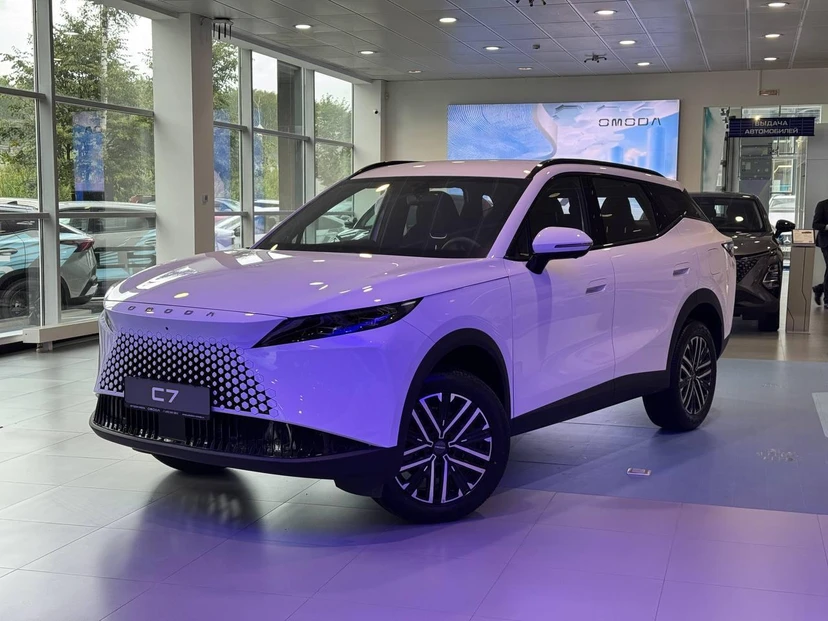 OMODA C7 I поколение 1.6 AMT 4WD (150 л.с.) Стиль Белый 2026 новый